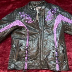 Xelement Motorcycle Leather Jacket